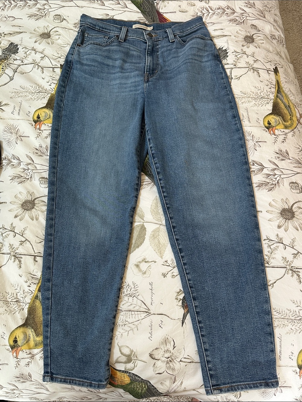 Levi's Women’s High waisted mom jean  in Medium Blue 29